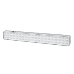 ULR-Q402 5W-DW WHITE S01 Светильник светодиодный аварийного освещения. Наклейка ВЫХОД. Дневной свет 6500K. Встроенный аккумулятор AC-DС. Корпус белый. ТМ Volpe.