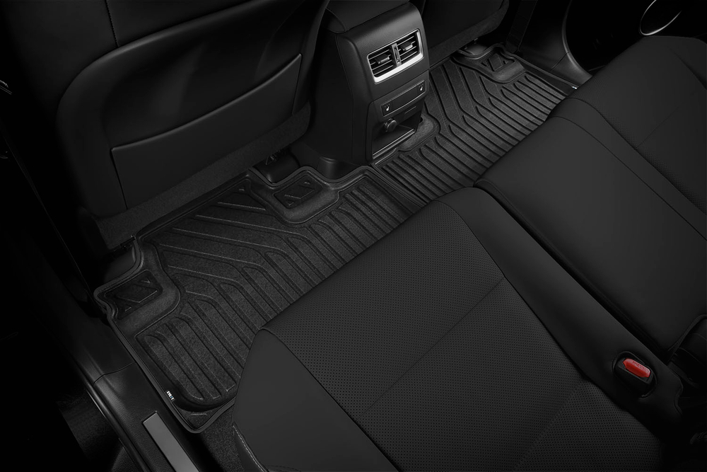 Коврики Premium, KVEST 3D в салон для LEXUS RX, 2015- , 4 шт. (полиуретан, чёрные ковры с чёрным кантом) Kvest.KVESTLEX00001K