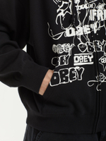 Женская Толстовка Jumble Baggy Relaxed Zip