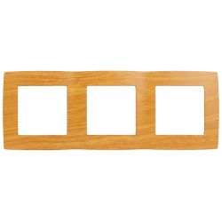 12-5003-07 ЭРА Рамка на 3 поста, Эра12, ольха