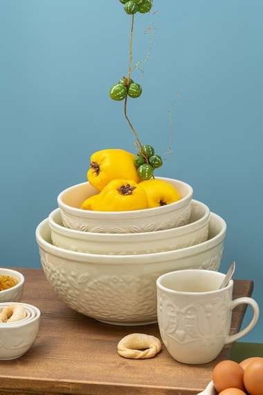 Набор кружек birds of paradise, 500 мл, кремовые, 2 шт.