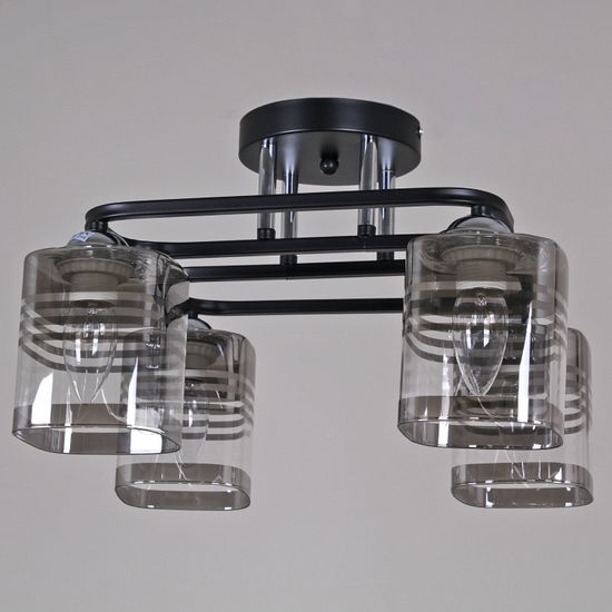 70209-0.3-04 BK+CR светильник потолочный