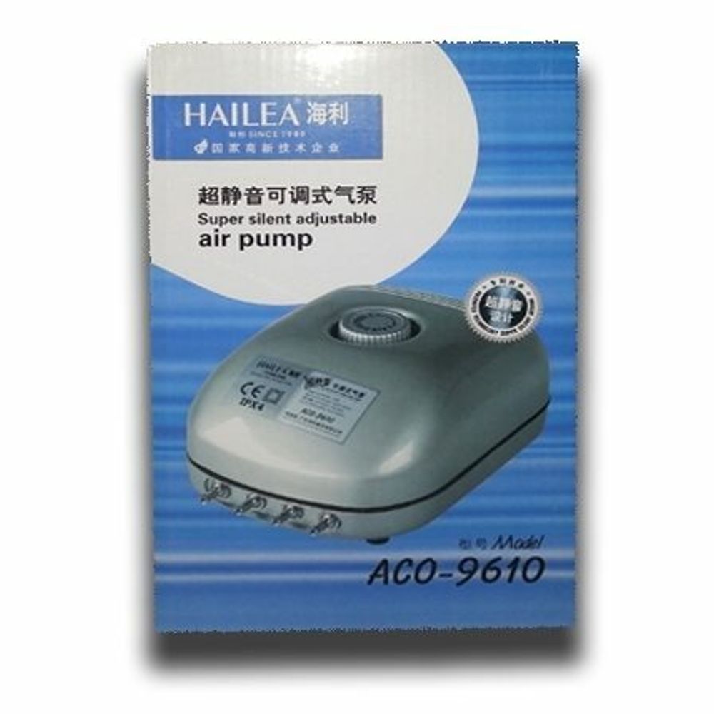 Компрессор Hailea АСО-9610, 10W, 10 л/мин, 4Х