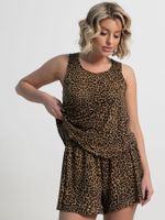 Костюм домашний с шортами Мила (лео) К15223-1М LT Collection