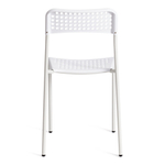 Стул ADDE (mod. C-049) металл/пластик, 39 х 49 х 78 см, White(белый) разборный