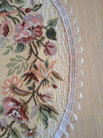 Набор декоративных гобеленовых салфеток "Весна" (1 шт 31х47+6 шт d 13)