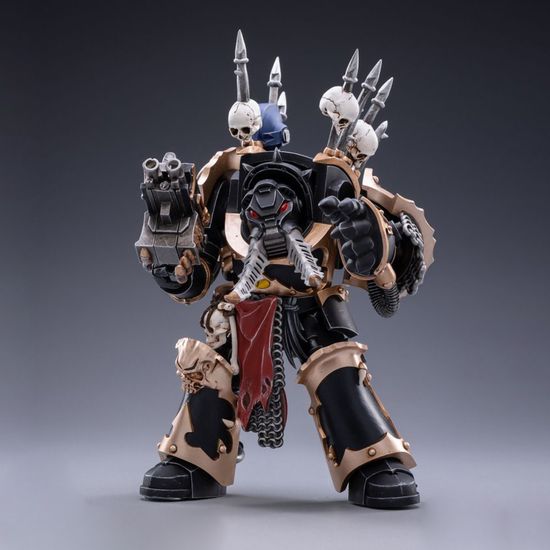 Фигурка Warhammer 40K Chaos Space Marine Black Legion Chaos Terminator Brother Bathalorr 1:18