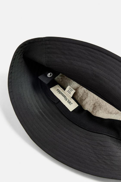 ПАНАМА ZARA X NANUSHKA ШЛЯПА, ЧЕРНЫЙ