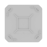 Коробка ответвительная с 8+2 кабельными вводами д.25/20 мм,IP55,100х100х50 мм (розница)