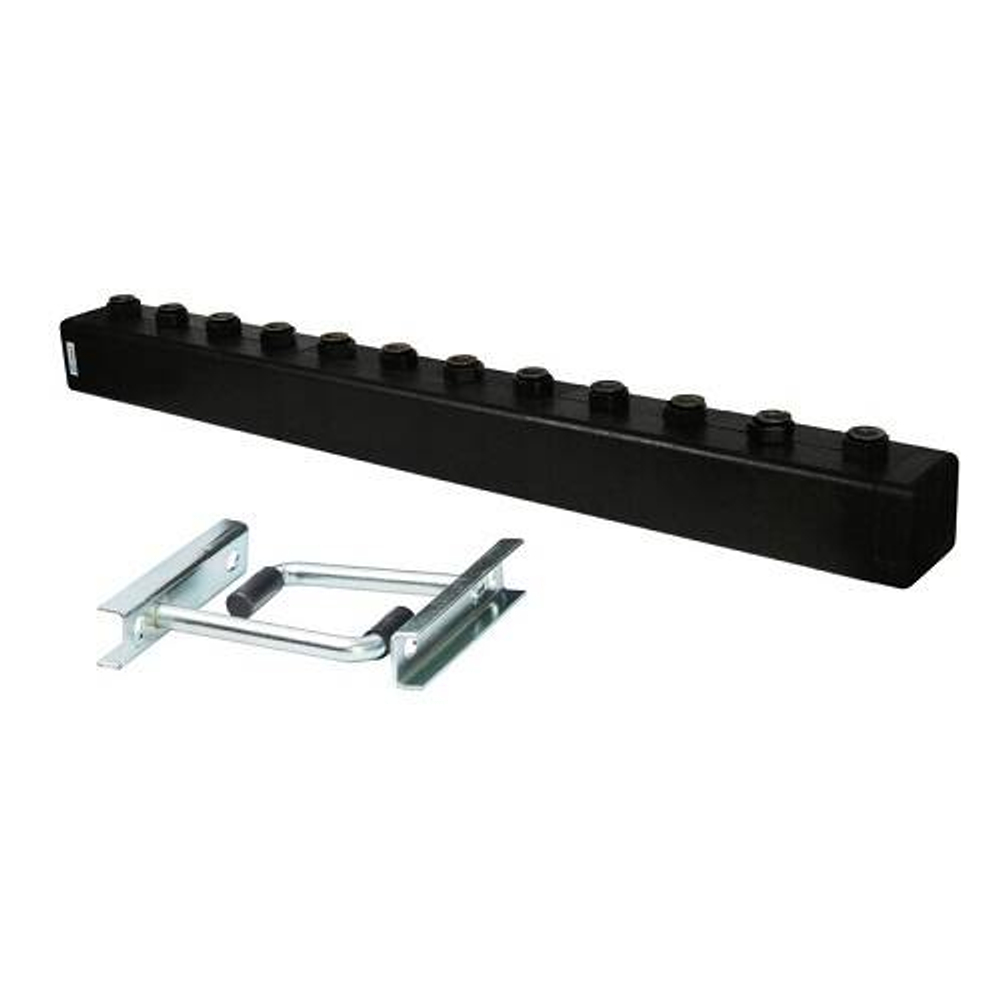 Коллектор котельной разводки STOUT DN25 - 1"1/2 на 6 контуров 1"1/2 (черная сталь)