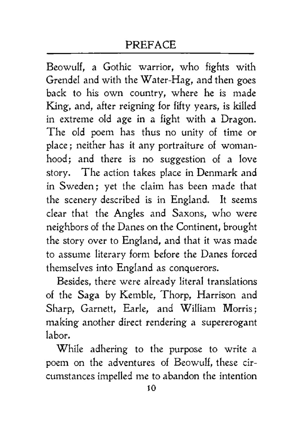 Beowulf; a poem | Samuel Harden Church