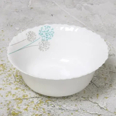 Салатник «Одуванчики» 2000мл 23*8,5см стеклокерамика