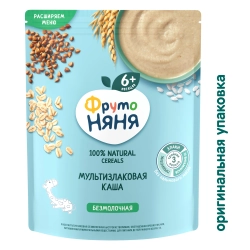 Каша Фрутоняня безмол мультизлаковая 200 г с 6 месяцев