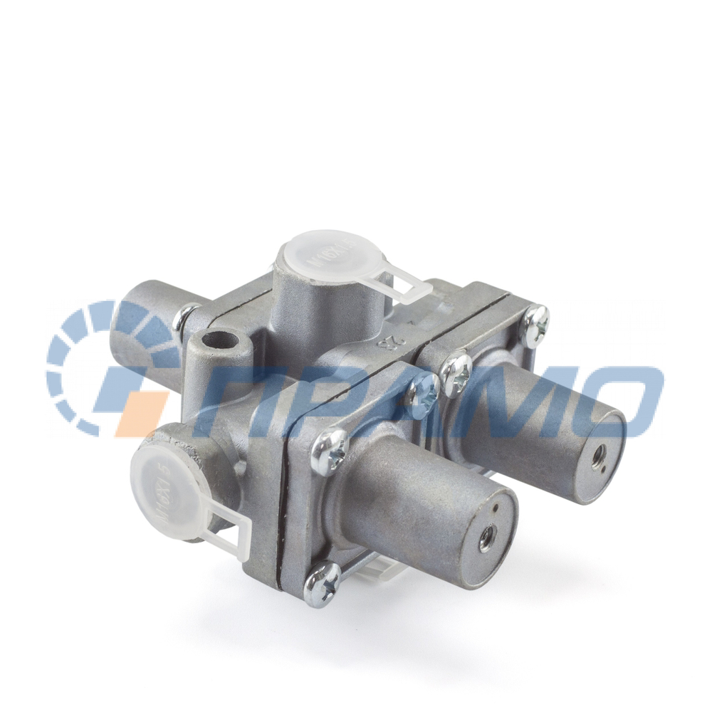 100-3515210 (ПРАМО) Клапан защитный тройной для КАМАЗ, МАЗ, УРАЛ, ЗИЛ