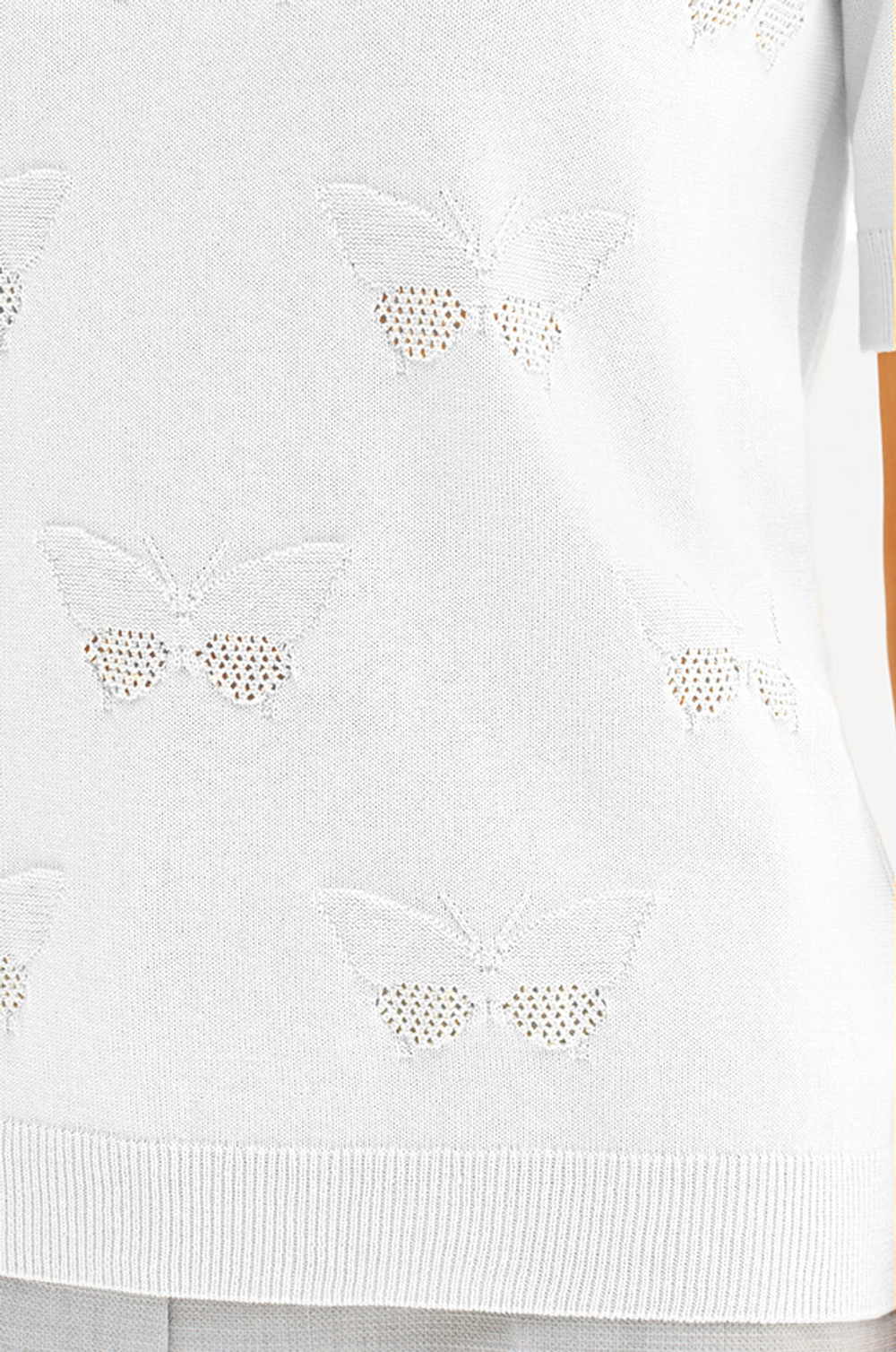 23533 Джемпер женский (молочный)