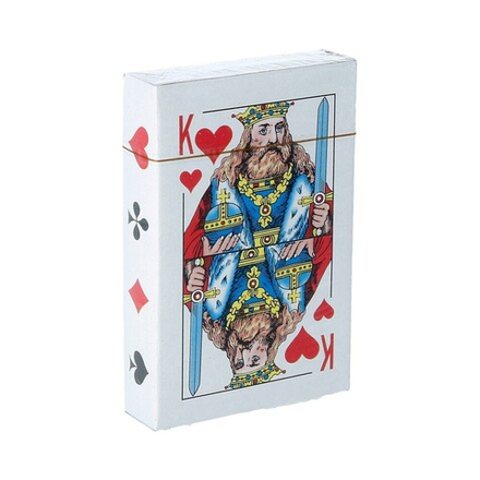 Карты игральные с пластиковым покрытием (колода 54 карты)
