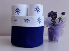 Набор салфеток  LAVENDER  3пр по 30х50 TIVOLYO HOME Турция