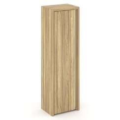 Corner Гардероб узкий COR.GB-1 (L) Гикори Песочный/Ваниль 600*450*2000