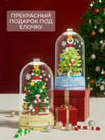 Конструктор 3Д Музыкальная шкатулка новогодняя ёлка