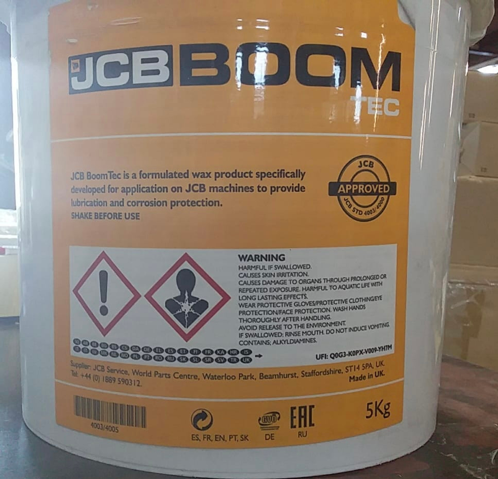 Смазка Boom Tec 5kg | 4003/4005 | JCB