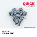 Акриловый маркер AK Interactive Quick Marker Strong Grey