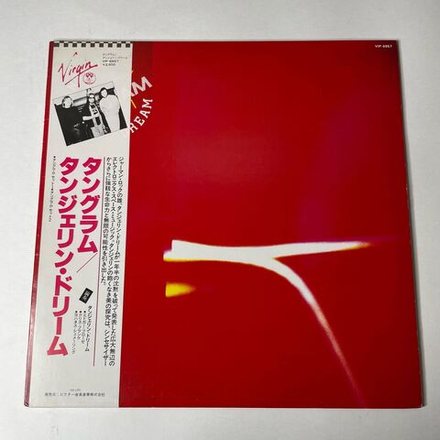 Винтажная виниловая пластинка LP Tangerine Dream Tangram (Japan 1980) (Obi)