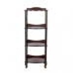Этажерка-стеллаж "Джульетта"-3 (орех)