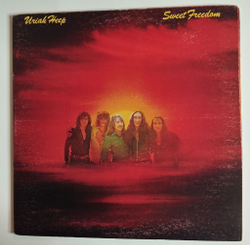 Винтажная виниловая пластинка LP Uriah Heep Sweet Freedom (UK 1973)