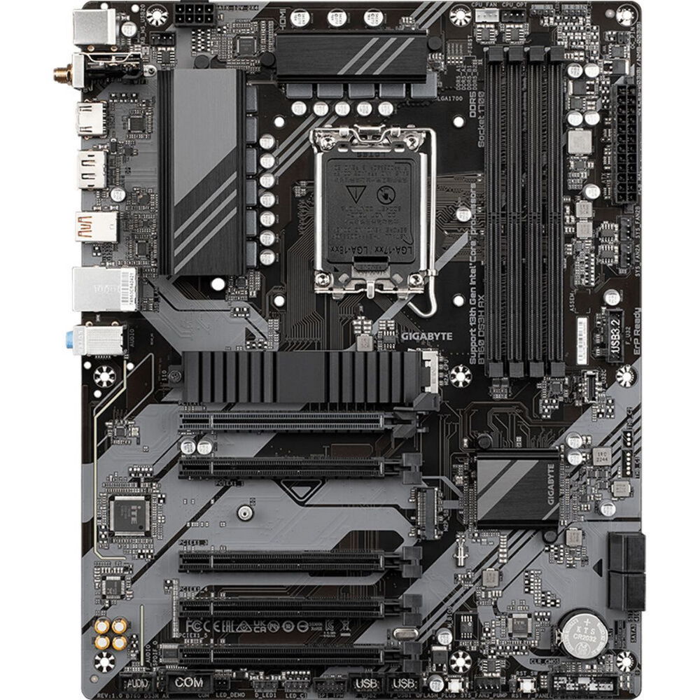 Материнская плата GIGABYTE B760 DS3H AX, LGA1700, DDR5, ATX