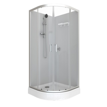 Душевая Кабина Прайм-Сатин 90*90 А без крыши