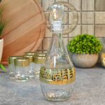 Набор 7 предметов (графин 500мл, 6 стопок) "Барокко"