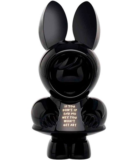 iFEMALE, ароматизированная скульптура NFT-NOT FAKE ART чёрный глянец 75 см, Mr&Mrs Fragrance