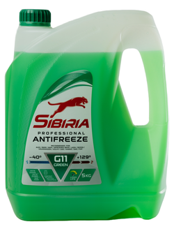 Антифриз Sibiria-40 зеленый 5л