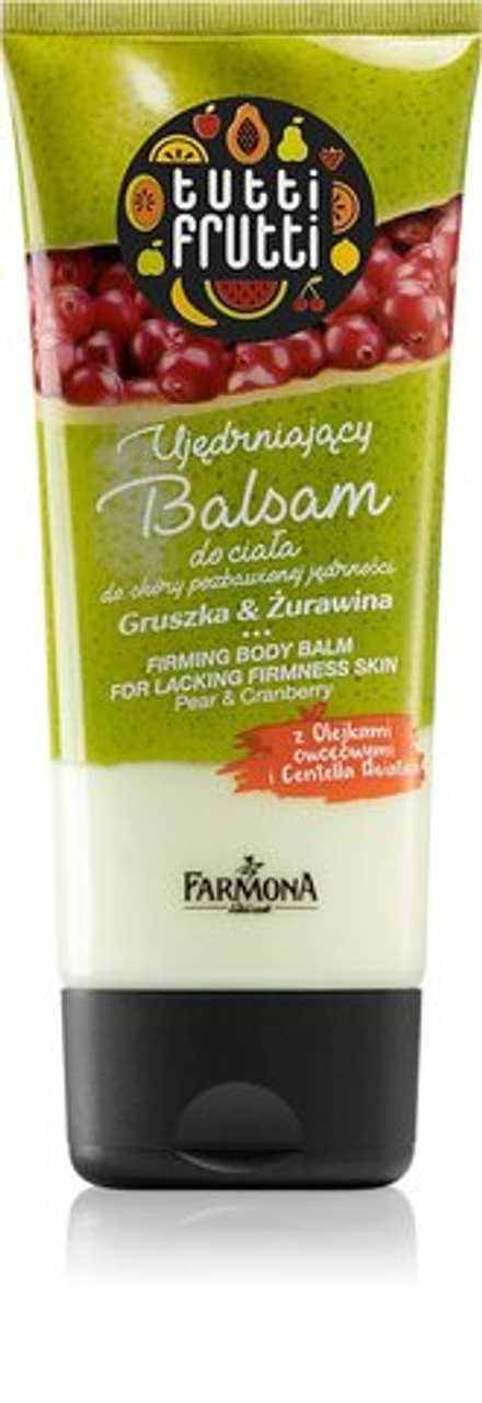 Farmona Tutti Frutti Pear & Cranberry - укрепляющий лосьон для тела /   200  ml  / GTIN 5900117009246