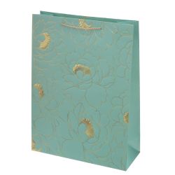 GAEM Пакет подарочный (бумага 210г/м2, блок микс 12шт), L31 W12 H42 см, 4в.