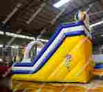 Надувная горка "Весёлый клоун - 2", 8*4*6 м