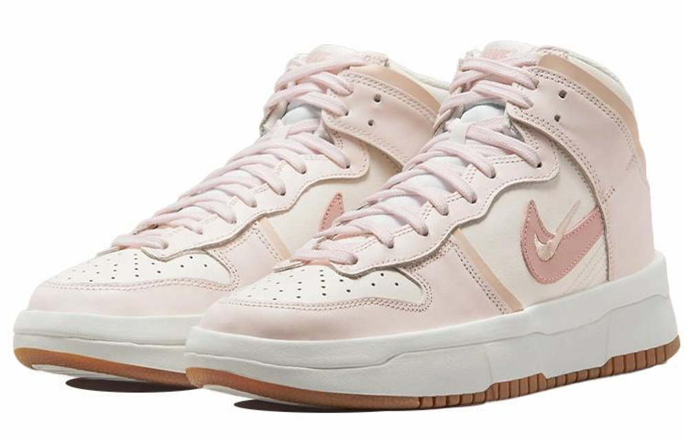 Кроссовки Nike Dunk Up "Pink Oxford" (Женская размерная сетка)