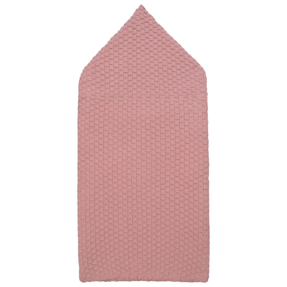 Пепельно-розовый детский конверт из 100% хлопка KOGANKIDS