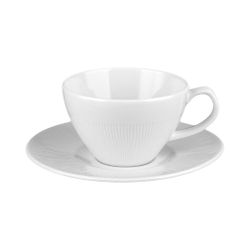 Чайная пара 300 мл белая d 10,2 см h6,6 см Neo Silk Noble [6]