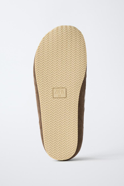 ZARA СПОРТИВНЫЕ КРОССОВКИ BAREFOOT, КОРИЧНЕВЫЙ