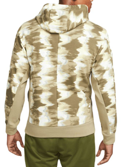 Куртка теннисная Nike Court Fleece Tennis Hoodie - medium olive