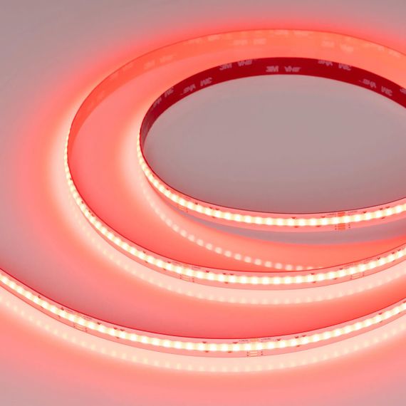 Светодиодная лента Arlight 15W/m 768LED/m CSPSMD теплый белый + разноцветный 5М COB-X768-12mm 24V 041785