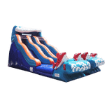 Надувная водная горка «Горка рыбки», 11*5,5*6 м