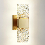 4364/5WL HIGHTECH ODL23 371 матовое золото/металл/стекло Настенный св-к IP20 LED 10W 612Лм 3000K RICCI