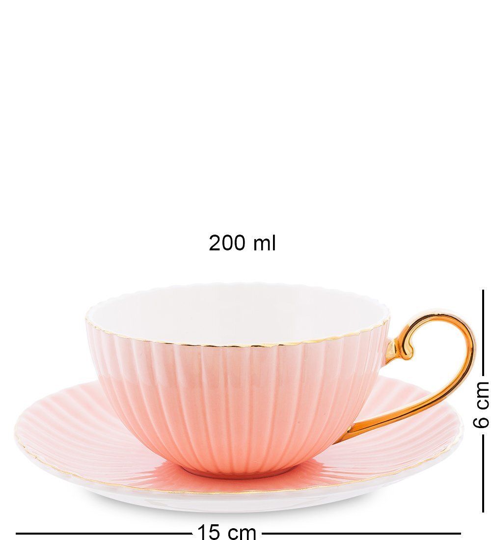 Pavone AS-71 Чайный набор на 6 перс. «Тоскана» роз