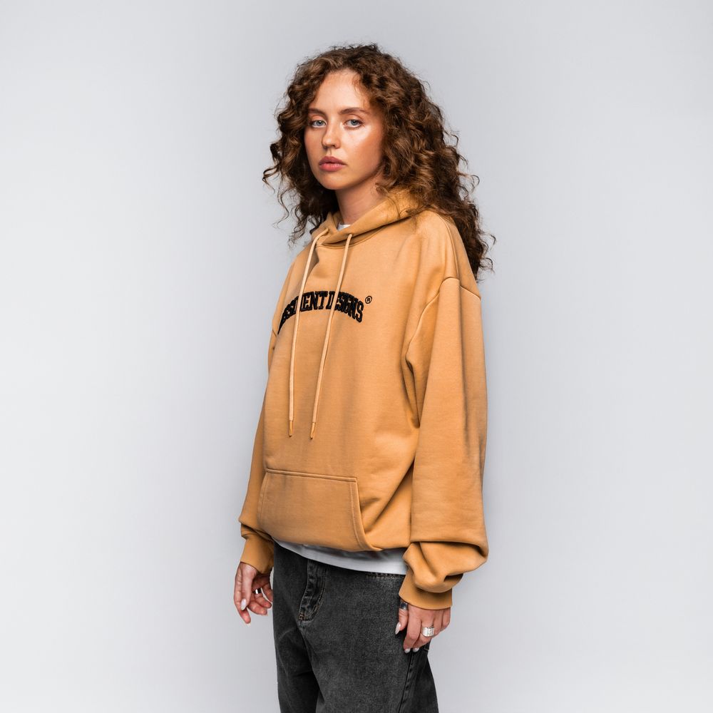 Худи Dissident DD Arch Logo кэмэл