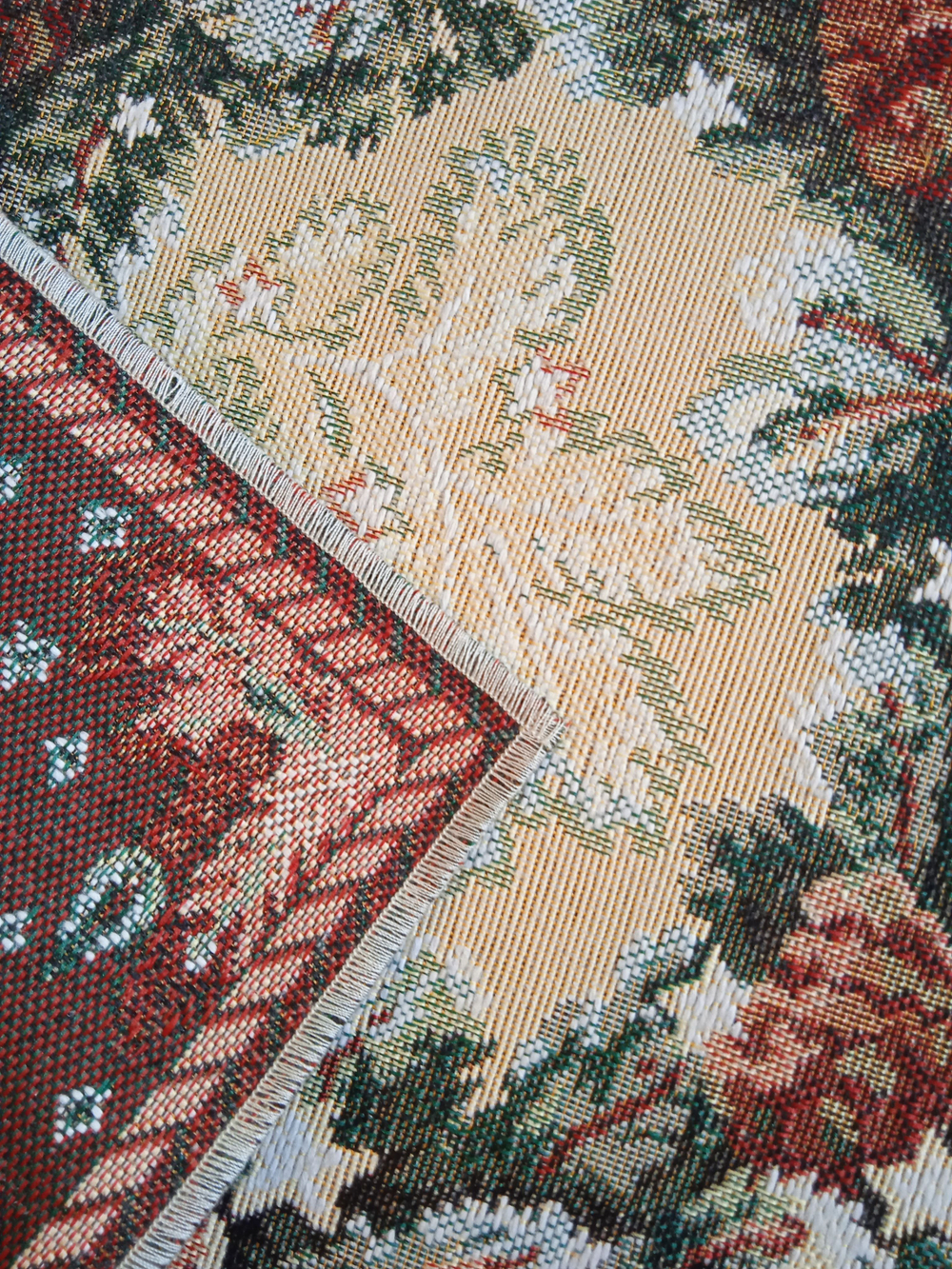 Набор декоративных гобеленовых салфеток Рождественский венок 32х32 (6 шт.)