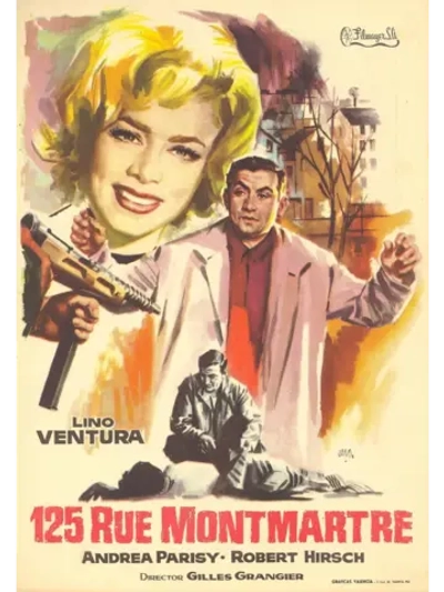 Улица Монмартр, 125 (1959) (DVD-R)