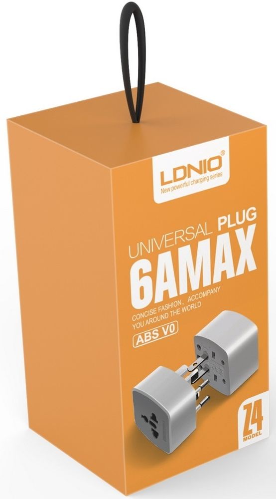Переходник Ldnio Z4 universal plug для розеток