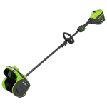 Greenworks GD60SS2 60В аккумуляторная снегоуборочная лопата (1 x 4 Ач, ЗУ) ковш 30 см, выброс 7.6 м 2603207UB